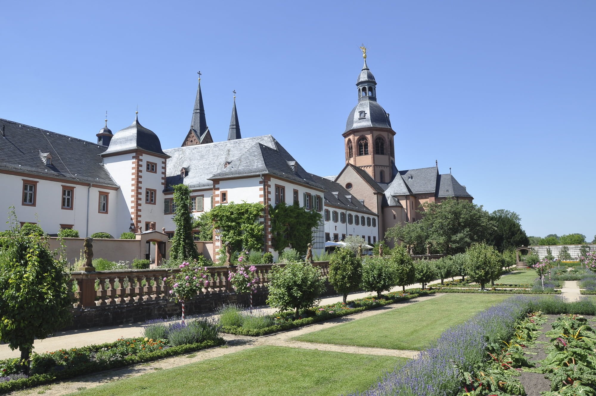 Klostergarten in Seligenstadt