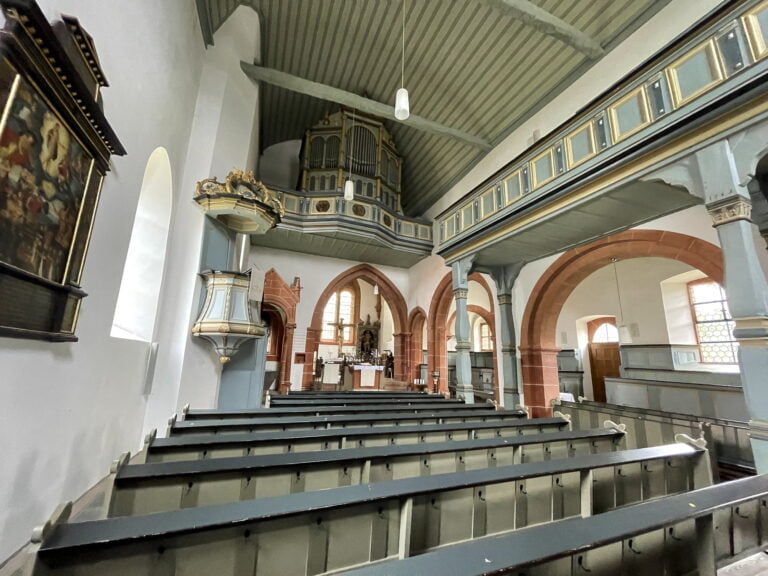 Orgel in der Evangelische Kirche Münzenberg