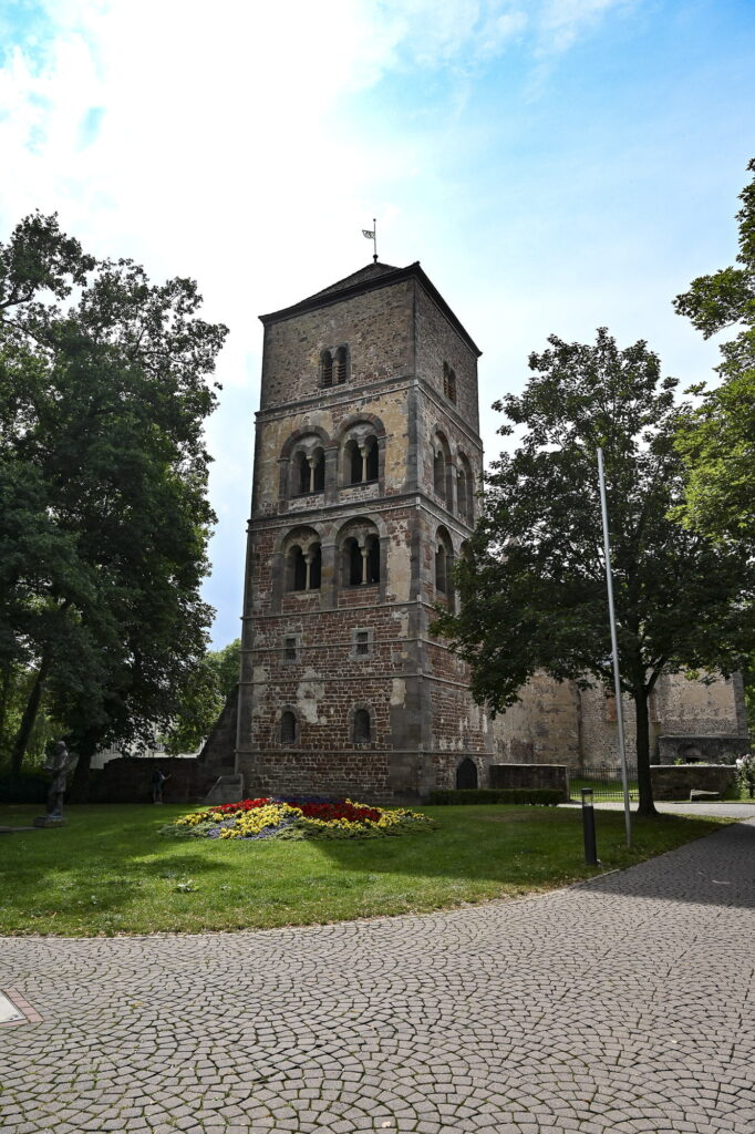 Katharinenturm neben der Stiftsruine in Bad Hersfeld