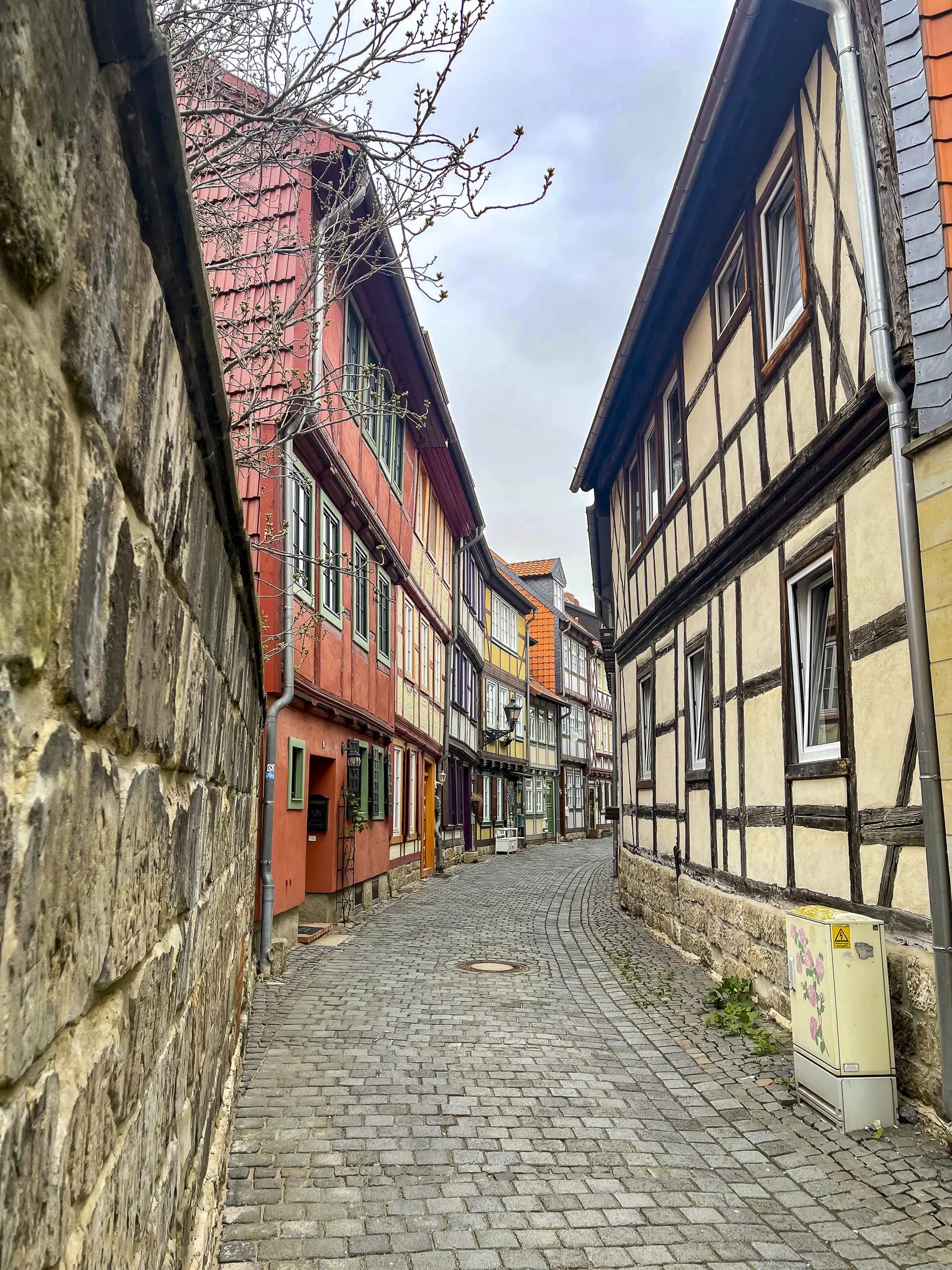 Rosenwinkel in der Altstadt von Halberstadt