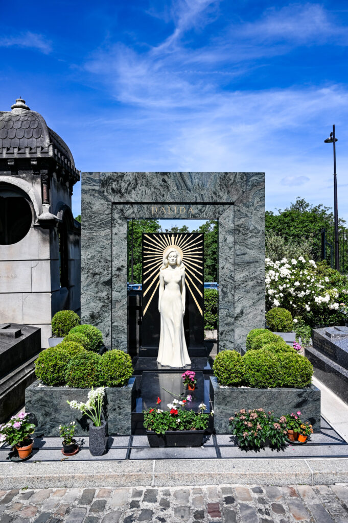 Dalida auf dem Friedhof Montmartre