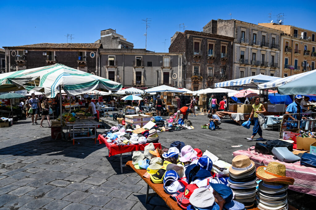 Historischer Fischmarkt Catania