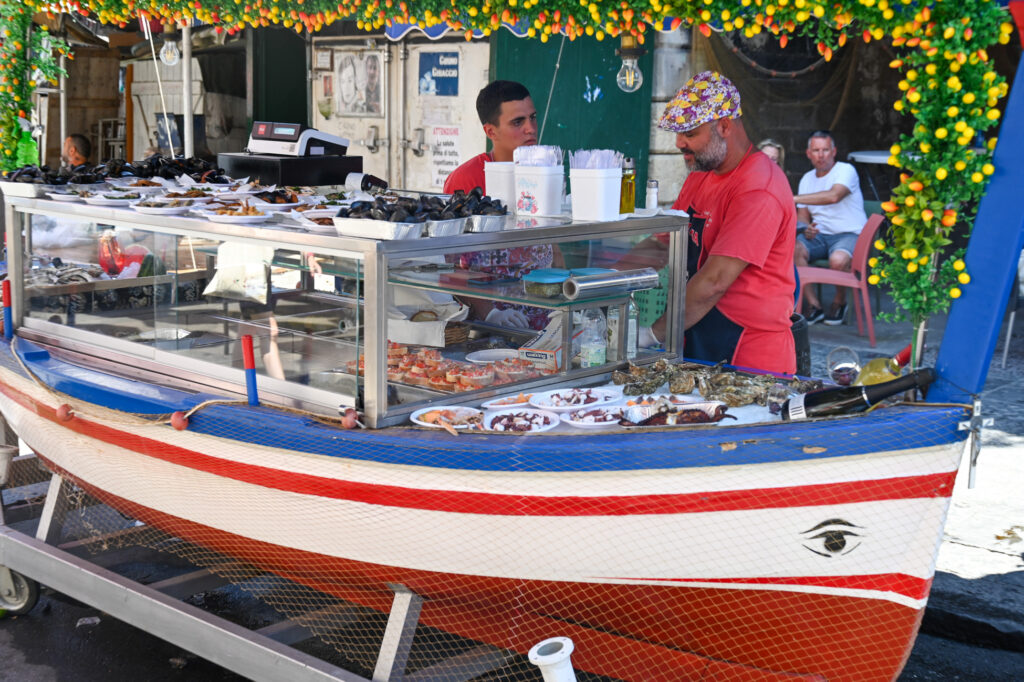 Historischer Fischmarkt Catania