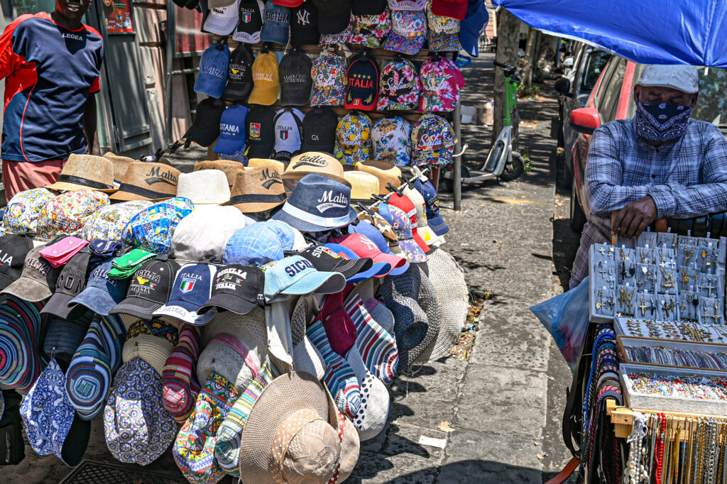 Historischer Fischmarkt Catania