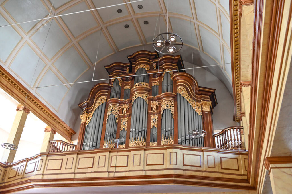 Orgel in der Evangelische Stadtkirche Laubach