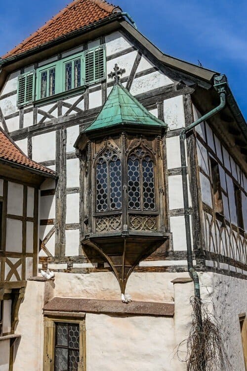 Auf der Wartburg in Thüringen